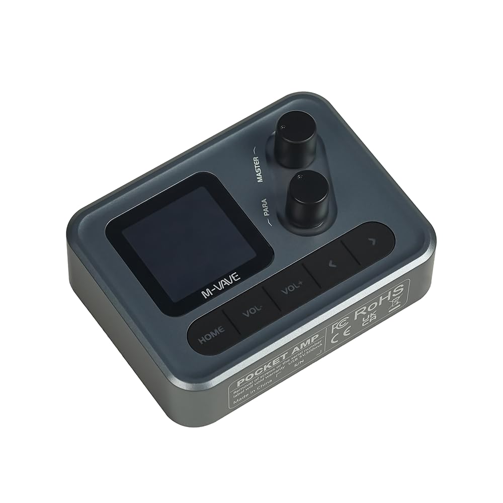 M-VAVE POCKETAMP – Compact Guitar & Bass Multi-Effects Amp